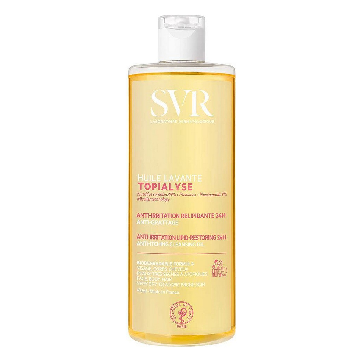 Kroppsolje SVR Topialyse 400 ml Renser